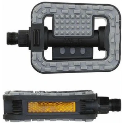 Afbeelding van Falkx Platformpedalen anti slip stadsfiets 9/16 inch zwart