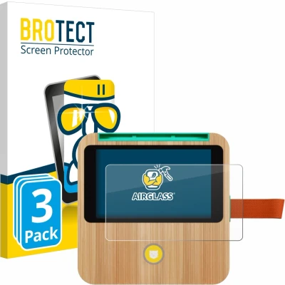 Afbeelding van BROTECT Screenprotector voor tigerbox TOUCH PLUS Folie Beschermfolie Beschermglas transparant (3 Stuks)