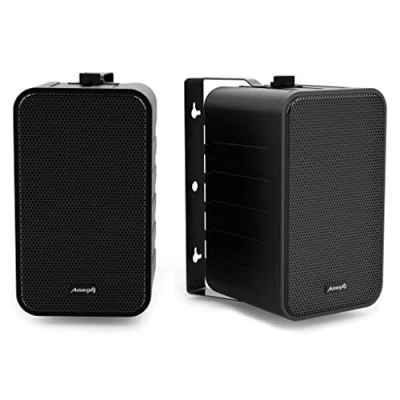 Afbeelding van Audibax , P &amp; amp; colo PR 42 Boekenplankluidsprekers, HiFi luidsprekers en geluid, Vermogen 75 W, Frequentie 70 Hz 20 kHz, Wandmontage, Paar, Zwart, 208 x 140 120 mm