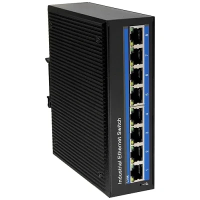 Afbeelding van LogiLink NS201 Industrial Ethernet Switch 8 poorten 10 / 100 MBit/s