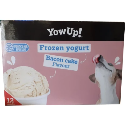 Afbeelding van YowUp! Frozen yoghurt Bacon cake 12 stuks x 110 gram