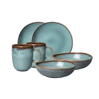 Afbeelding van like. by Villeroy &amp; Boch Lave glacé Breakfast Set 6dlg