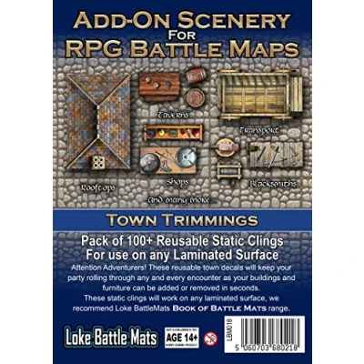 Afbeelding van Scenery for RPG Maps Town Trimmings Add On