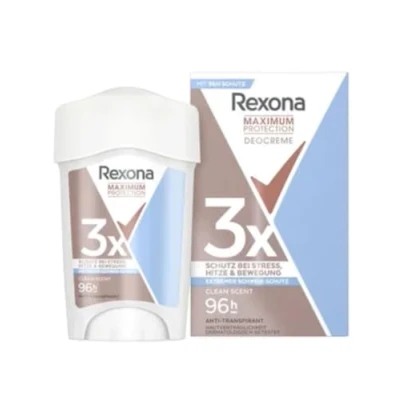 Afbeelding van Rexona Woman Maximum Protection Clean Scent Deostick 45ml