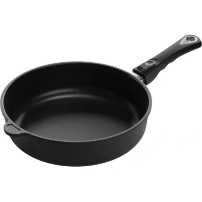 Afbeelding van AMT Gastroguss Braadpan 28 cm Handgegoten Inductiegeschikt Duurzaam en veelzijdig