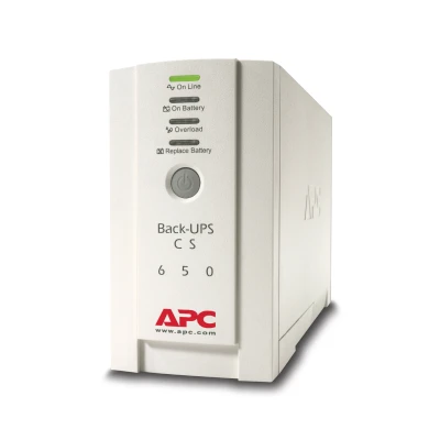 Afbeelding van APC Back UPS 650VA noodstroomvoeding 4x C13 uitgang, USB (BK650EI)