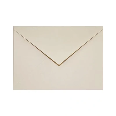 Afbeelding van Netuno enveloppen, 25 beige, DIN C6, 114 x 162 mm, 115 g, Sirio Color Sabbia crème voor bruiloft, verjaardag, doop, communie, Kerstmis, uitnodigingsenveloppen, elegante
