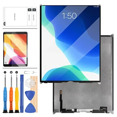Afbeelding van LADYSON Voor IPAD 9 9E Generatie Lcd scherm Vervanging 2021 10.2INCH Display Matrix A2602 A2603 A2604 A2605 Reparatie Onderdelen met Gehard Glas Screen Protector+Gratis Tools