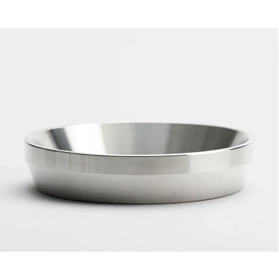 Afbeelding van Doseerring 53mm Zilver dosing funnel delonghi koffiemachine doseertrechter dedica