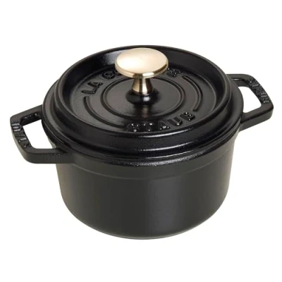 Afbeelding van Staub Braadpan Cocotte Zwart ø 14 cm / 800 ml