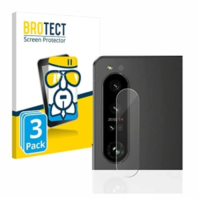 Afbeelding van BROTECT Screenprotector voor Sony Xperia 1 IV (ALLEEN Camera Lens) Folie Beschermfolie Beschermglas transparant (3 Stuks)