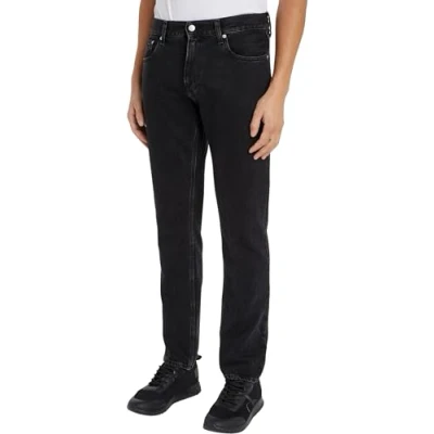 Afbeelding van Calvin Klein Jeans Authentic Straight leg jeans, Heren, Maat: 30x32, Denim black
