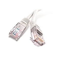 Afbeelding van Netwerkkabel RJ45 CAT 6 U/UTP grijs 5 meter