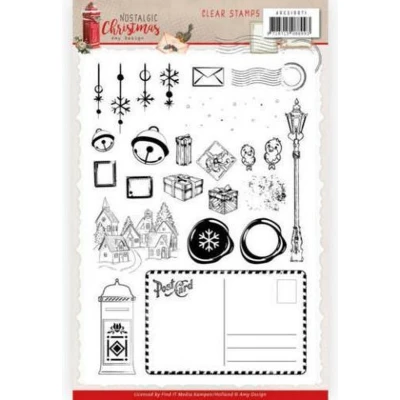 Afbeelding van Clear Stamps Nostalgic Christmas by Amy Design