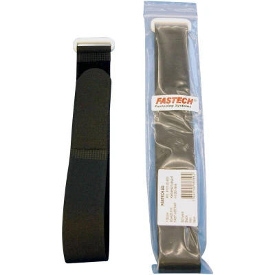Afbeelding van FASTECH® F101 30 400 Klittenband Met riem Haak en lusdeel (l x b) mm Zwart 1 stuk(s)