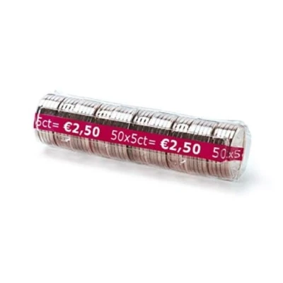 Afbeelding van Monetique L100TC005 100 stuks houder 0,05 euro