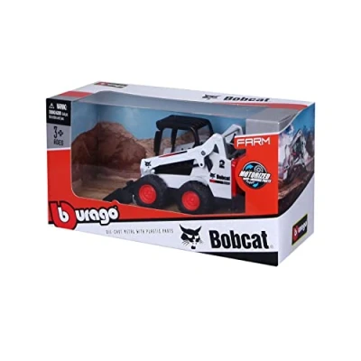 Afbeelding van Burago May Cheong Group BBURAGO 1/43 Bobcat S590 puntenmachine voor kinderen vanaf 3 jaar 31803, meerkleurig