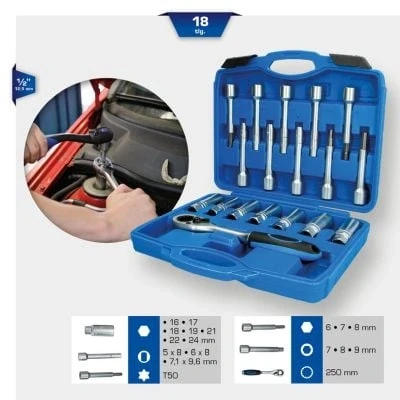 Afbeelding van Gereedschapset, schokdemper zuigerstang KS TOOLS BT651250
