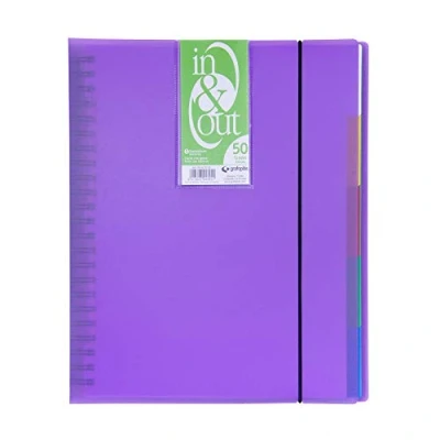 Afbeelding van Grafoplas 39425035 zichtmap met 50 hoezen, A4, violet