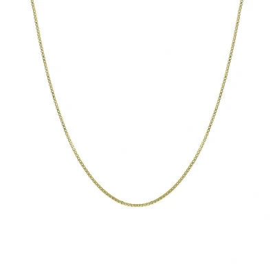 Afbeelding van Lucardi 14 CT Gold Ketting goldcoloured, Dames, Maat: 50, coloured