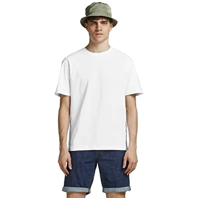 Afbeelding van Jack &amp; Jones SS O NECK NOOS Tshirt basic, Heren, Maat: XS, White