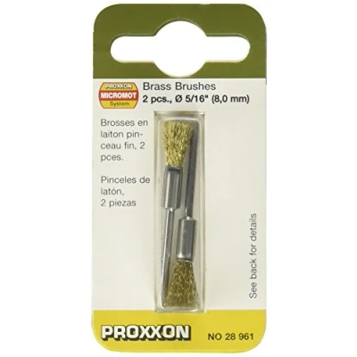 Afbeelding van Proxxon Penseelborstels Mess. Ø 8 Mm, 2 St. (Pr28961) modelbouwsets, hobbybouwspeelgoed voor kinderen, modelverf en accessoires