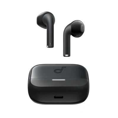 Afbeelding van soundcore K20i by Anker, semi in ear oordopjes, Bluetooth draadloos, 36H speeltijd, snel opladen, helder geluid, comfortabele pasvorm, ENC 2 Mic Clear Calls, Custom EQ, IPX5, 5.3, App