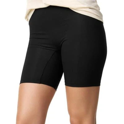 Afbeelding van Nur Die Soepele shorts, fietsbroek, korte legging, onderbroek, broek, onder jurk, rok, onderbroek met pijpen, dames, zwart, M