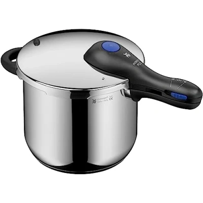 Afbeelding van WMF Snelkookpan Perfect Plus Stoompan met een afneembare dekselgreep, inductie