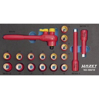 Afbeelding van Hazet 163 580/18 Dopsleutelset