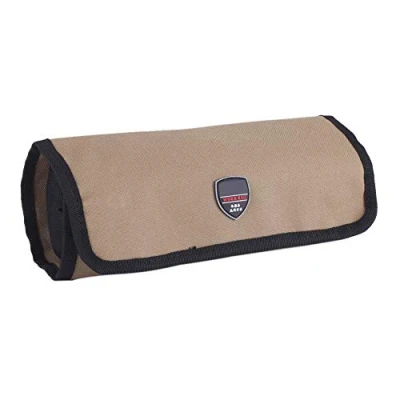 Afbeelding van DEWIN gereedschapstas rol, leeg duurzaam waterdicht canvas elektricien roll up hardware tools opbergtas voor gereedschap en hardwareopslag 36 x 25 1 cm