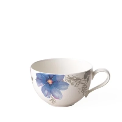 Afbeelding van Villeroy &amp; Boch Ontbijtkop Mariefleur Gris Basic