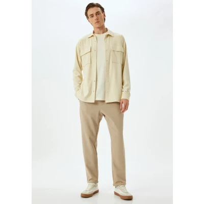 Afbeelding van Koton Broek, Heren, Maat: 46, Beige