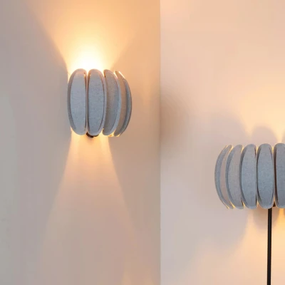 Afbeelding van Lucide SPENCER Wandlamp 1xE27 Grijs