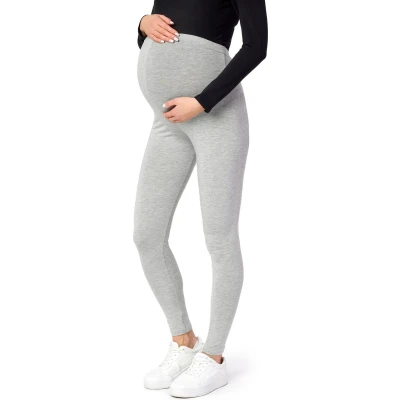 Afbeelding van BE Mammy Leggings 02 Dames Zwangerschapsleggings Lang Viscose Elasthan Gemêleerd 4XL