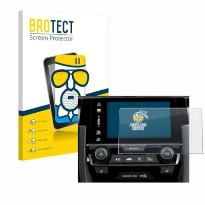 Afbeelding van BROTECT Screenprotector voor Honda Civic 2020 Infotainment System Folie Beschermfolie Beschermglas matte