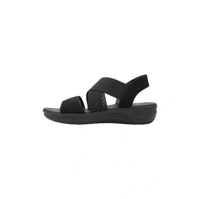 Afbeelding van Jana Coshy Balance DIE Halluxfreundliche Sandale Sandalen met sleehak, Dames, Maat: 39, Black Schoenen