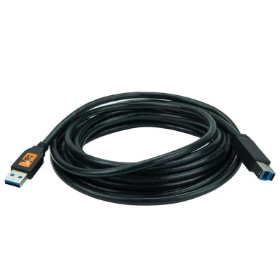 Afbeelding van Tether Tools TetherPro USB 3.0 Male A To B (4,6m Zwart)