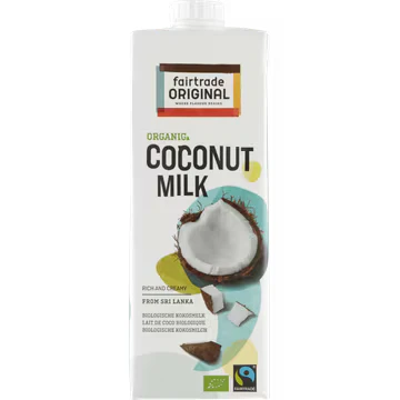 Afbeelding van Fairtrade Original Kokosmelk Biologisch 1 liter
