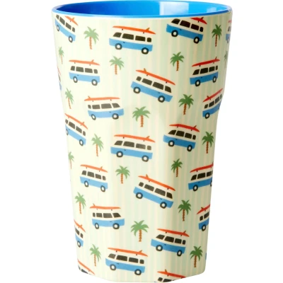 Afbeelding van Rice Melamine mok met auto&#039;s opdruk