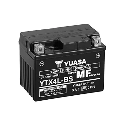 Afbeelding van Yuasa Batteria di ricambio AGM SLA YTX4L BS