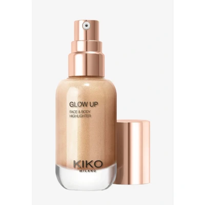 Afbeelding van KIKO Milano Glow Up Face And Body Highlighter 01 Vloeibare Met Metallic Finish Die Niet Afgeeft
