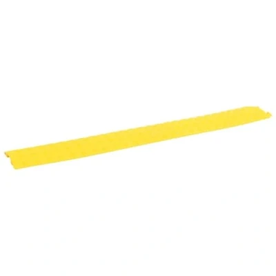 Afbeelding van vidaXL Kabelbeschermers drempel 4 st 98,5 cm geel