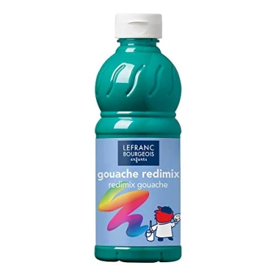 Afbeelding van L&amp;B Plakkaatverf Redimix Emerald Green 500ml