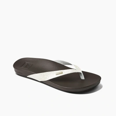 Afbeelding van Slipper Reef Women Cushion Court Brown Sassy Schoenmaat 37,5