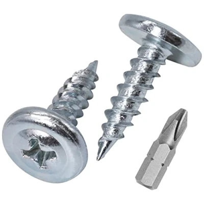 Afbeelding van (Pack van 100 stuks) verzinkt staal 4,2 x 16 mm houten schroeven, metalen Phillips gemodificeerde trusskop, zelftappend (100, mm)