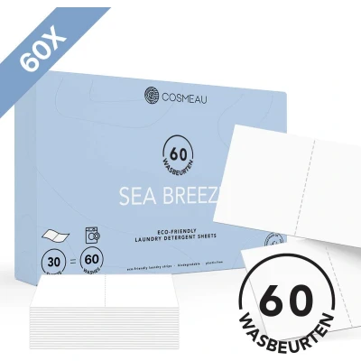 Afbeelding van Cosmeau Wasstrips Zeebries 60 wasbeurten