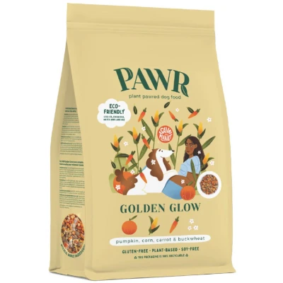 Afbeelding van 9x PAWR Plantaardig Hondenvoer Golden Glow 750 gr