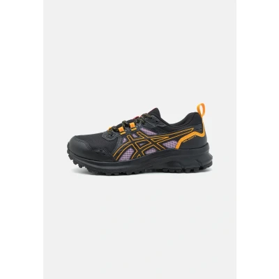 Afbeelding van Asics Trail Scout 3 hardloopschoenen, Dames, Maat: 37, Black/light ube Imitatieleer/ textiel