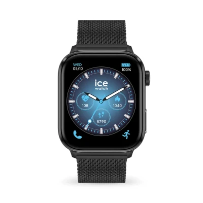 Afbeelding van ICE Watch smart 3.0 Black 024300 Horloge Staal Zwart Ø 40 mm